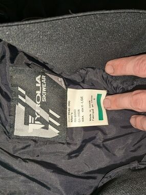 Tyrolia Skiwear Black Pants - Black